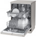 XD5B14PS LG Freestanding QuadWash Dishwasher in Platinum Steel 